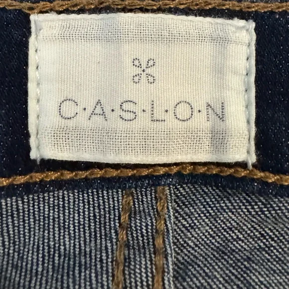 CASLON LADIES DARK DENIM STRETCH SKINNY JEANS 12/31 - Picture 2 of 9